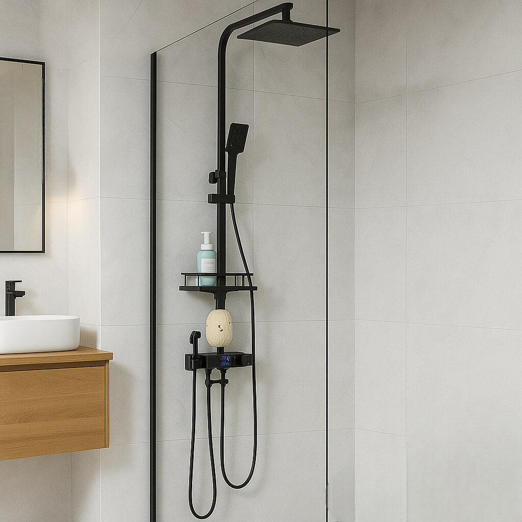 Robinet douche thermostatique 4 sorties  Le Mitigeur