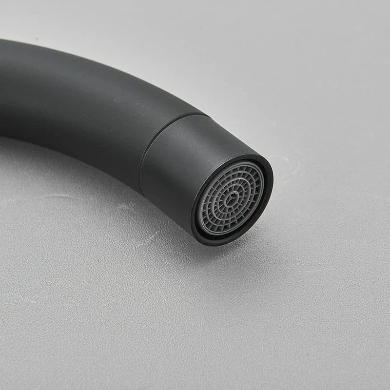 Mitigeur de Cuisine Noir Mat Pivotant 360° - Le Mitigeur