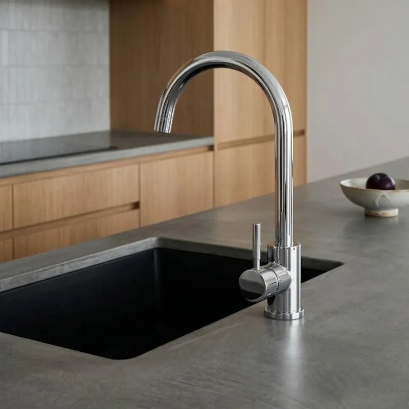 Mitigeur de Cuisine Chrome Pivotant 360°  Le Mitigeur