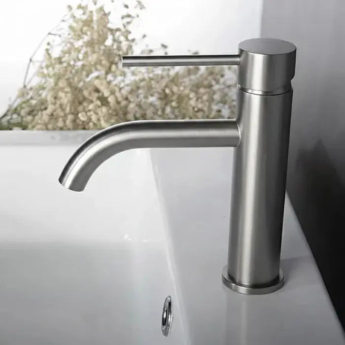 Robinet lavabo en inox brossé Le Mitigeur Image
