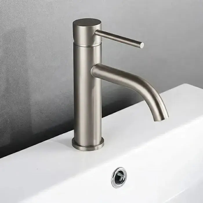Robinet lavabo en inox brossé Le Mitigeur