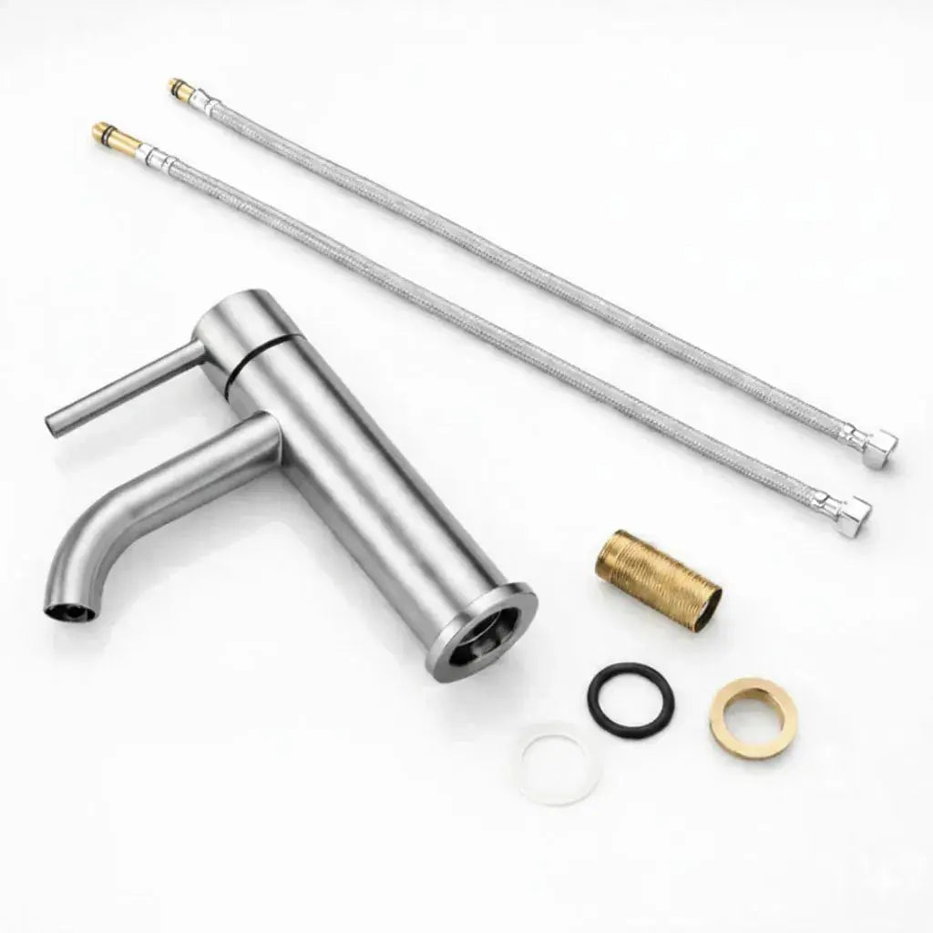 Robinet lavabo en inox brossé Le Mitigeur