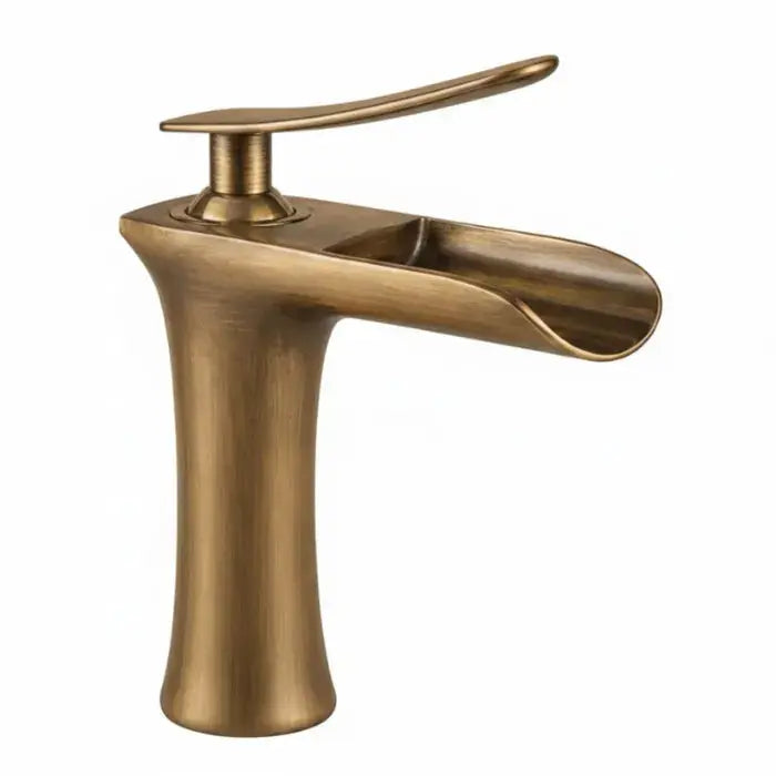 Robinet lavabo en laiton antique Le Mitigeur