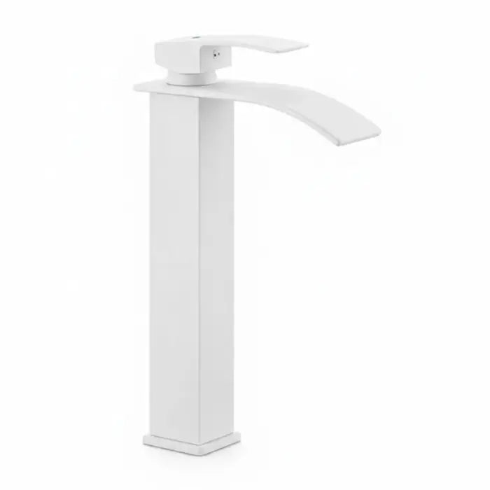 Robinet vasque blanc en acier inox Le Mitigeur