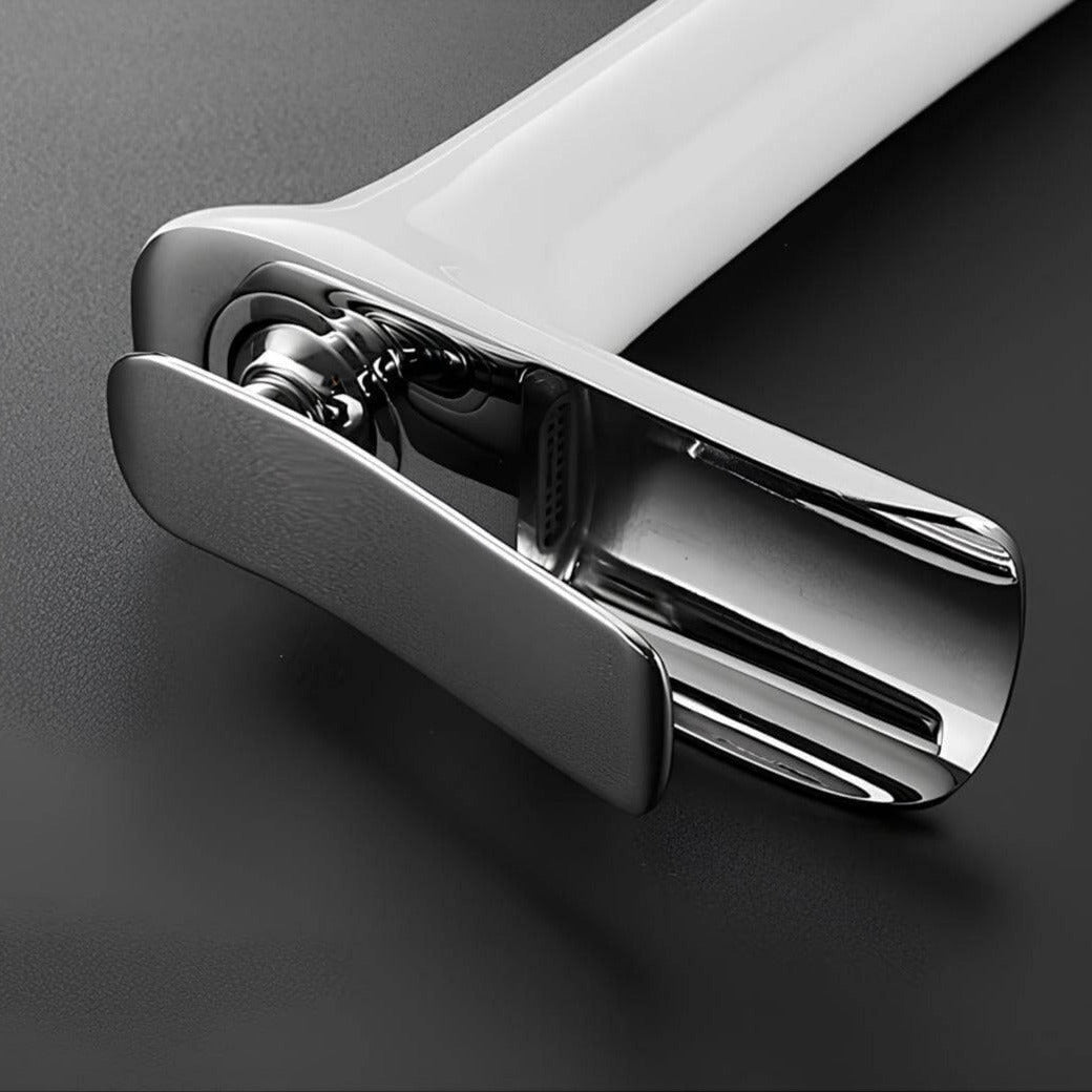 Robinet vasque en laiton – mitigeur à bec cascade, design moderne  Le Mitigeur