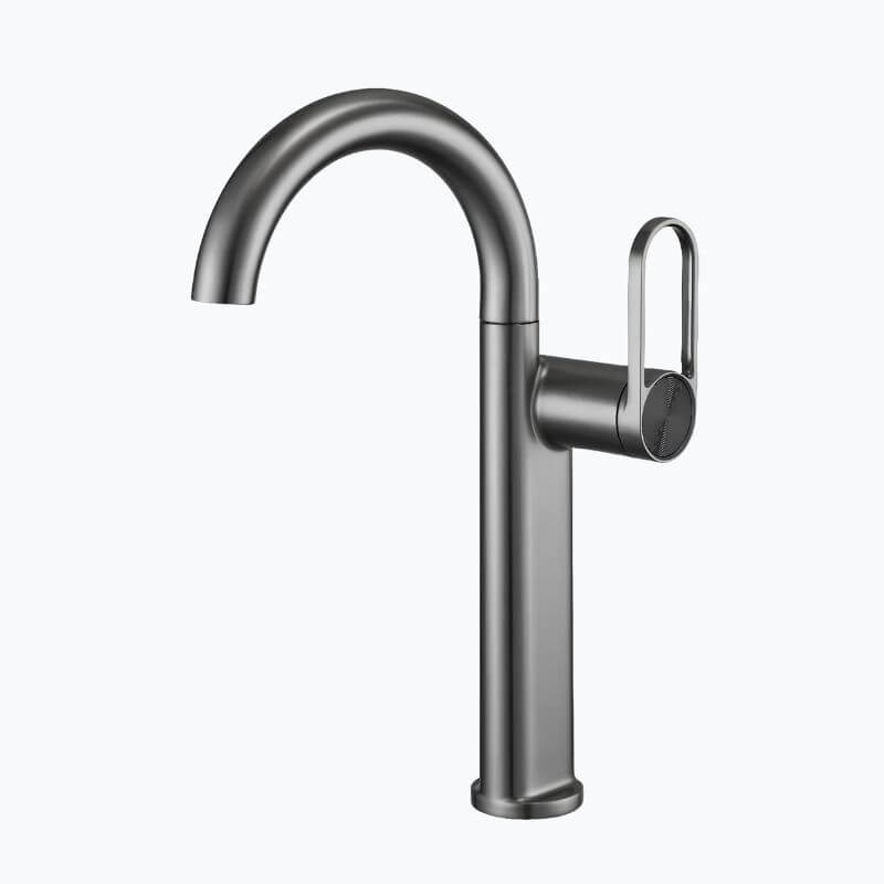 Robinet lavabo haut en laiton – mitigeur avec bec pivotant  Le Mitigeur