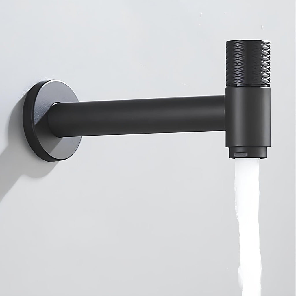 Robinet mural en acier inoxydable – eau froide uniquement, pour intérieur et extérieur  Le Mitigeur