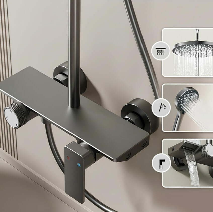 Colonne de douche multi-jet 3 Voies  Le Mitigeur