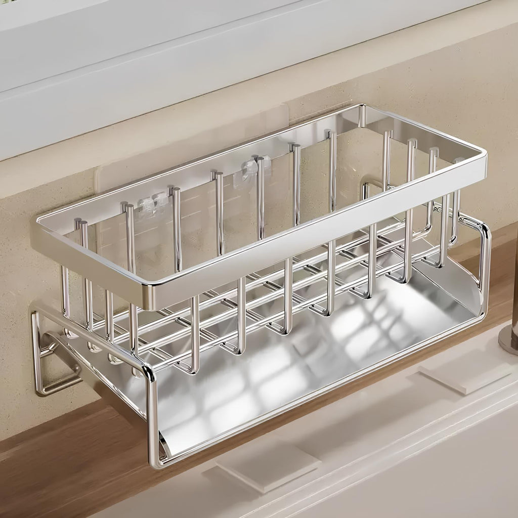 Porte-éponges pour cuisine - support inox  Le Mitigeur