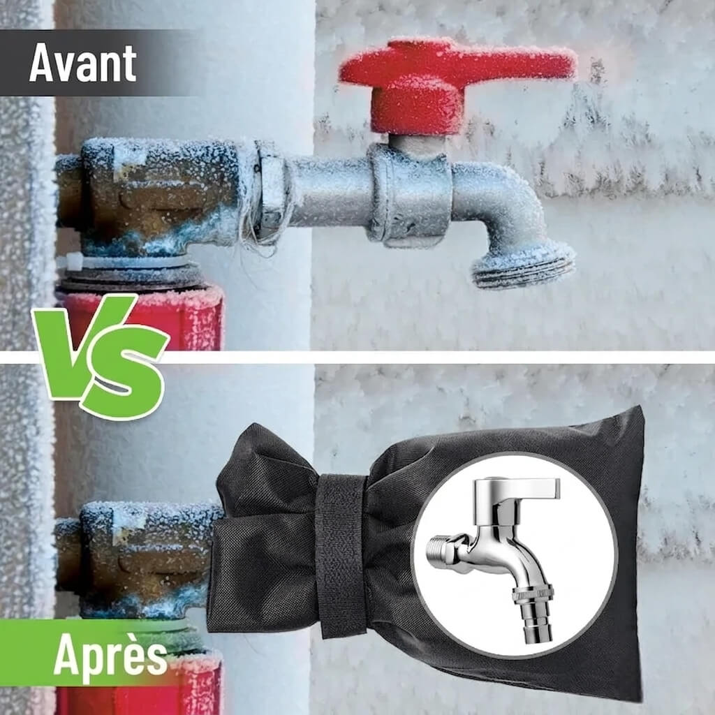 Protection thermique pour robinet extérieur  Le Mitigeur