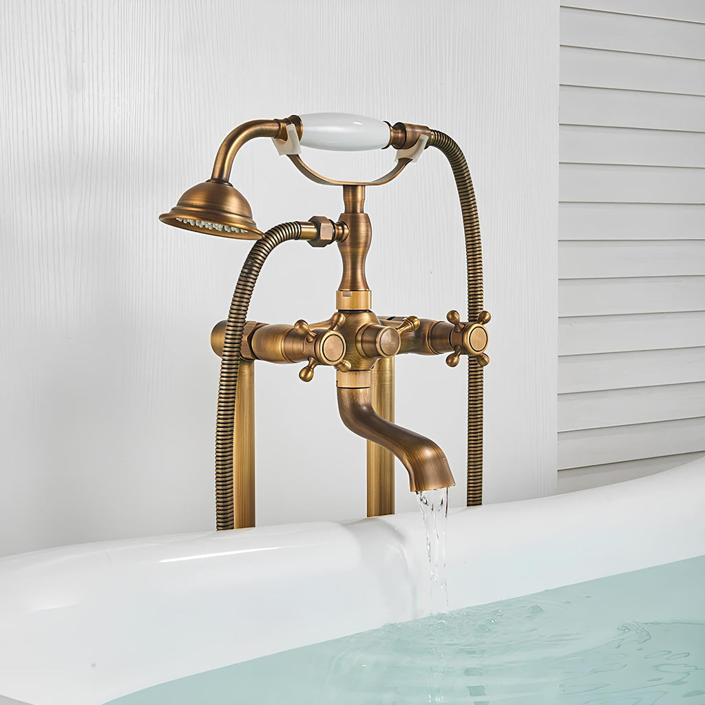 Robinet baignoire sur pied - design rétro  Le Mitigeur