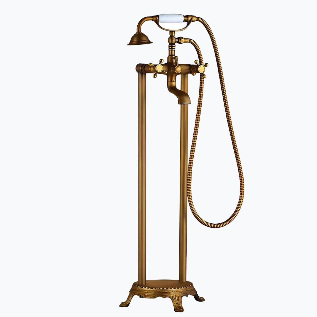 Robinet baignoire sur pied - design rétro  Le Mitigeur