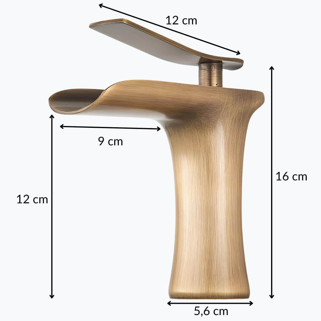 Robinet cascade de lavabo en laiton  Le Mitigeur