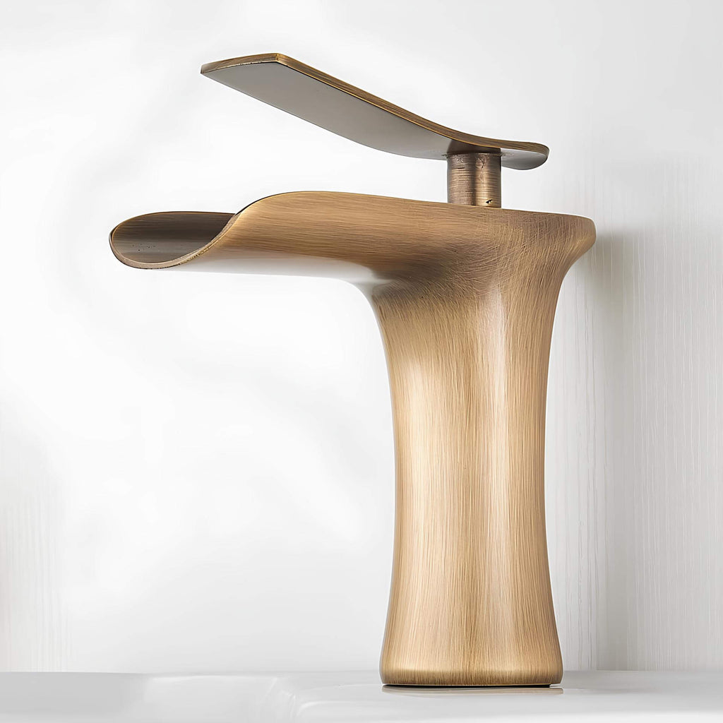 Robinet cascade de lavabo en laiton  Le Mitigeur