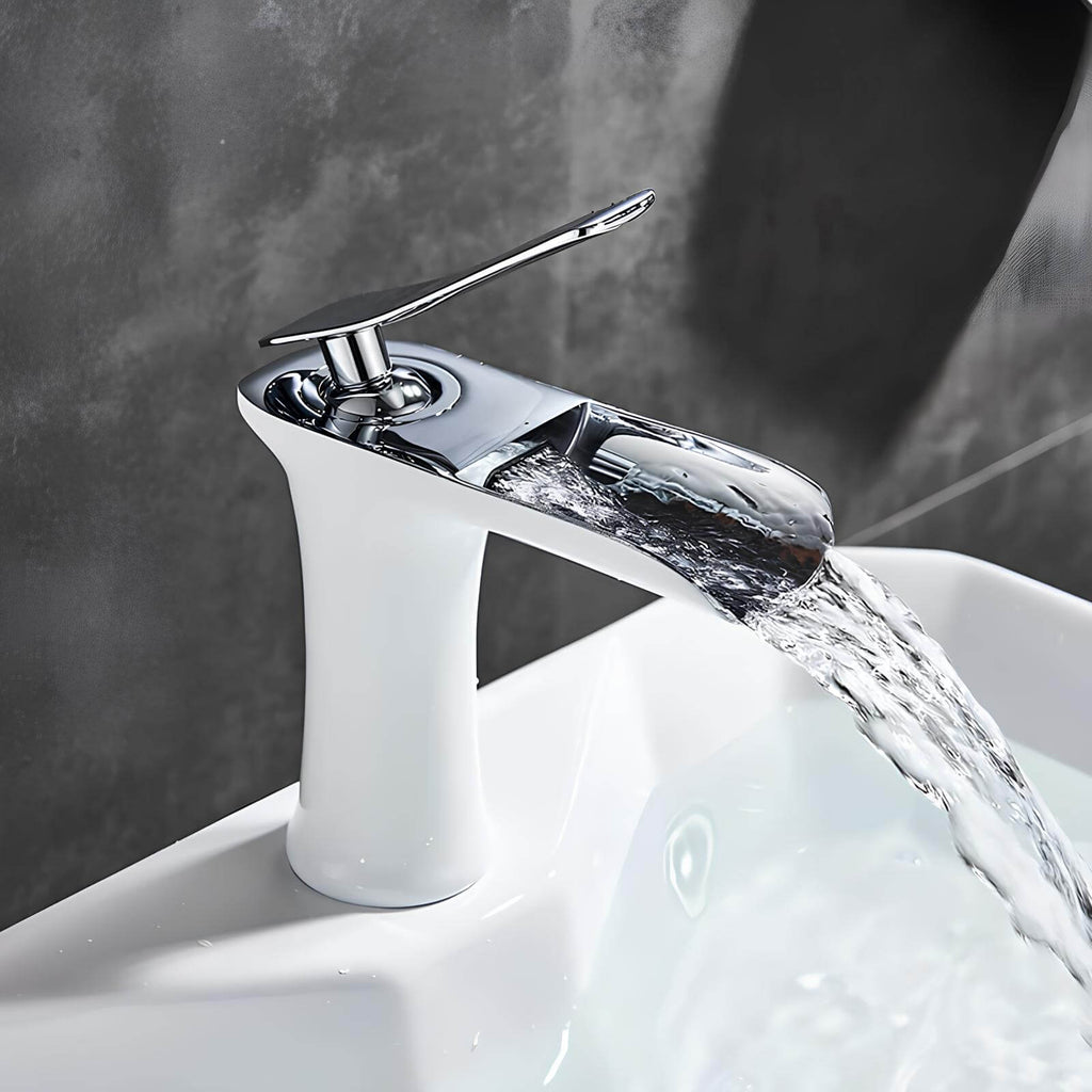 Robinet cascade de lavabo en laiton  Le Mitigeur