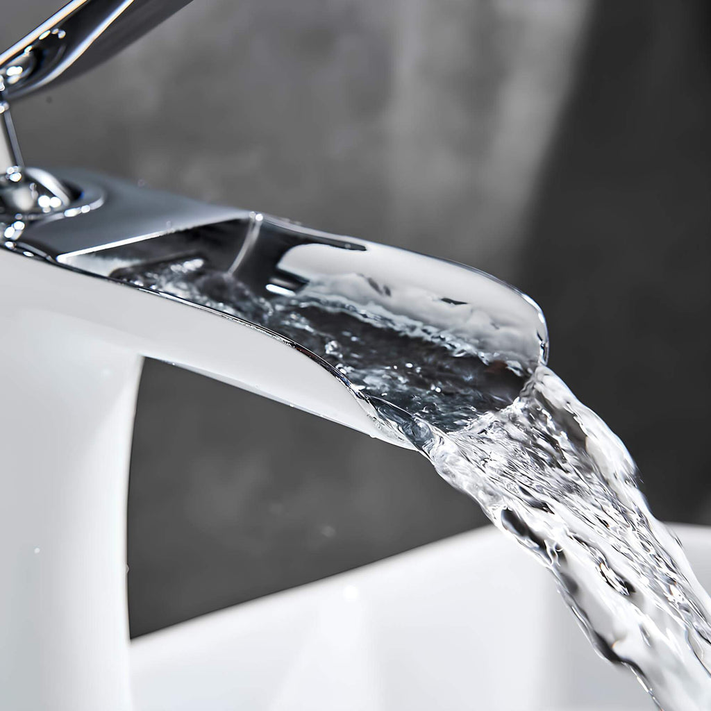 Robinet cascade de lavabo en laiton  Le Mitigeur