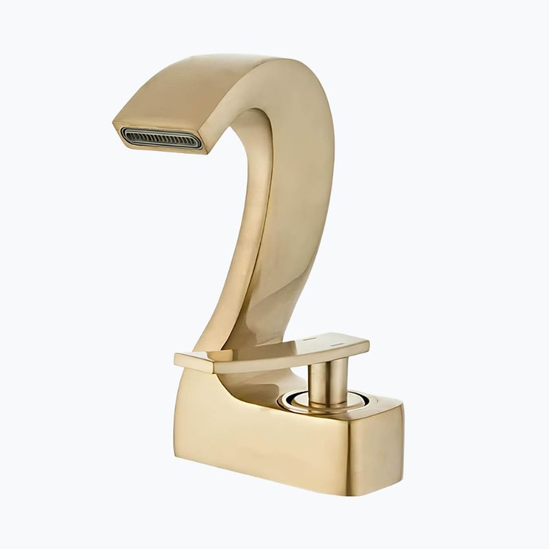 Robinet cascade moderne en laiton – mitigeur élégant pour lavabo  Le Mitigeur