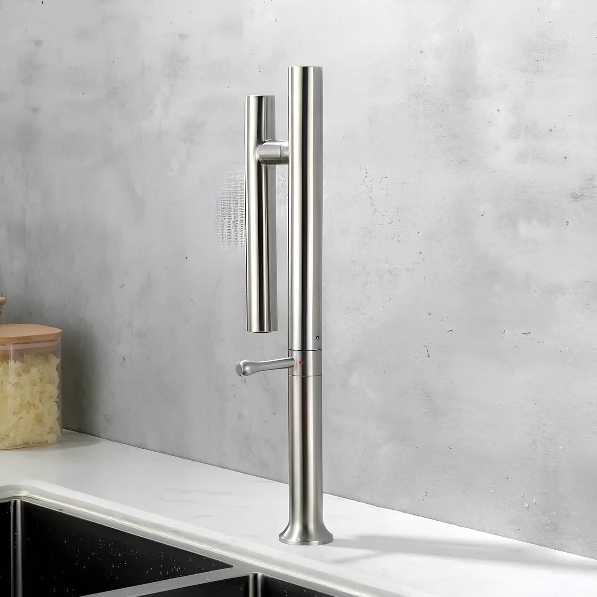 Robinet cuisine inox 304 – mitigeur à bec rotatif 360°  Le Mitigeur