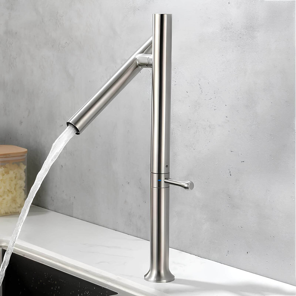 Robinet cuisine inox 304 – mitigeur à bec rotatif 360°  Le Mitigeur