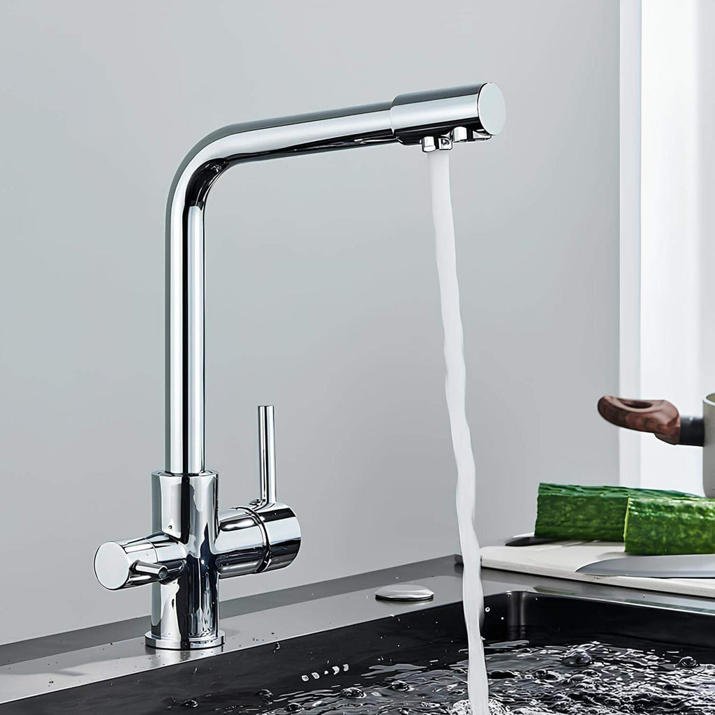 Robinet de lavabo – tendance, finition chromé