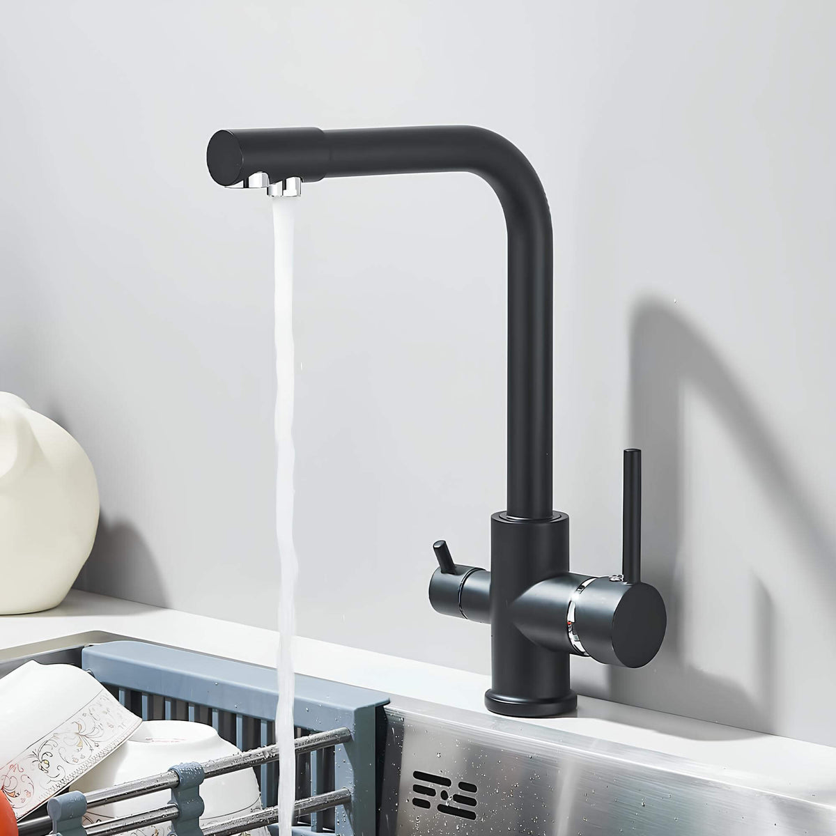 Robinet évier double voies  Le Mitigeur