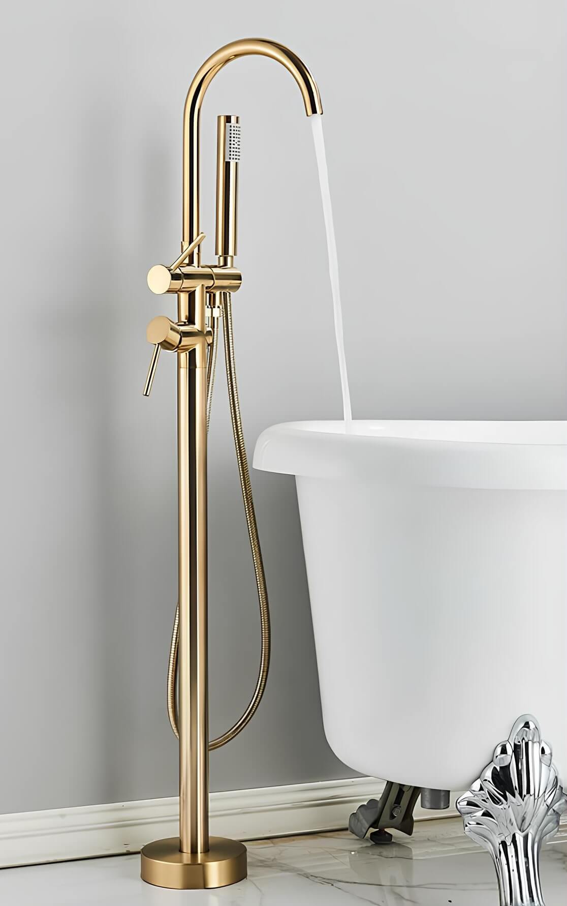 Robinet de baignoire sur pied  Le Mitigeur