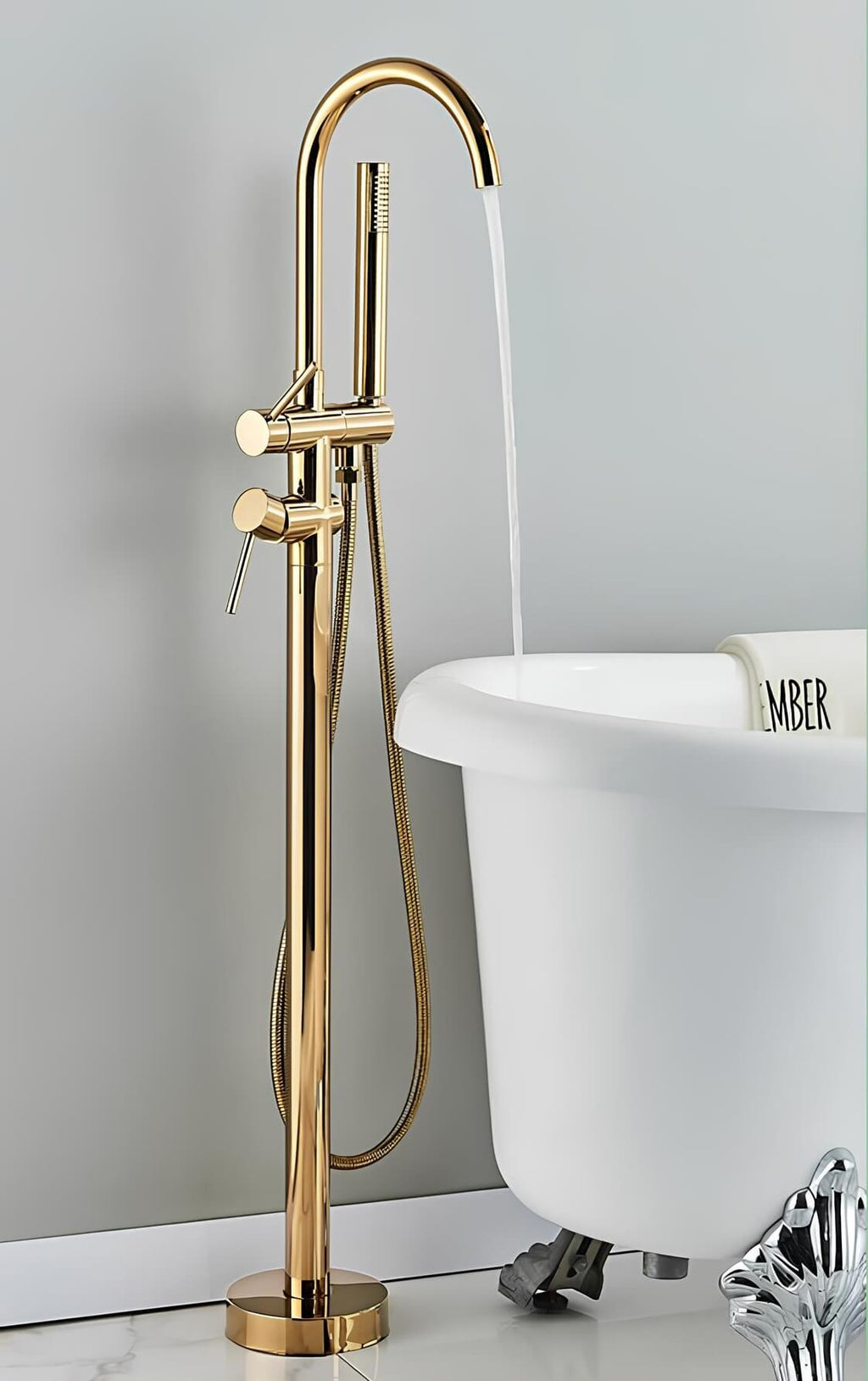 Robinet de baignoire sur pied  Le Mitigeur