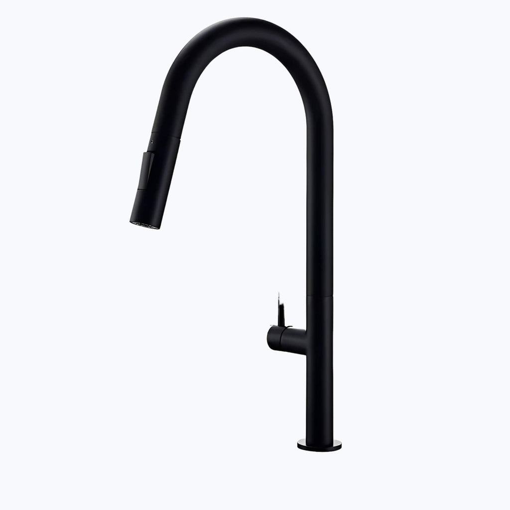 Robinet de cuisine avec douchette extractible design  Le Mitigeur