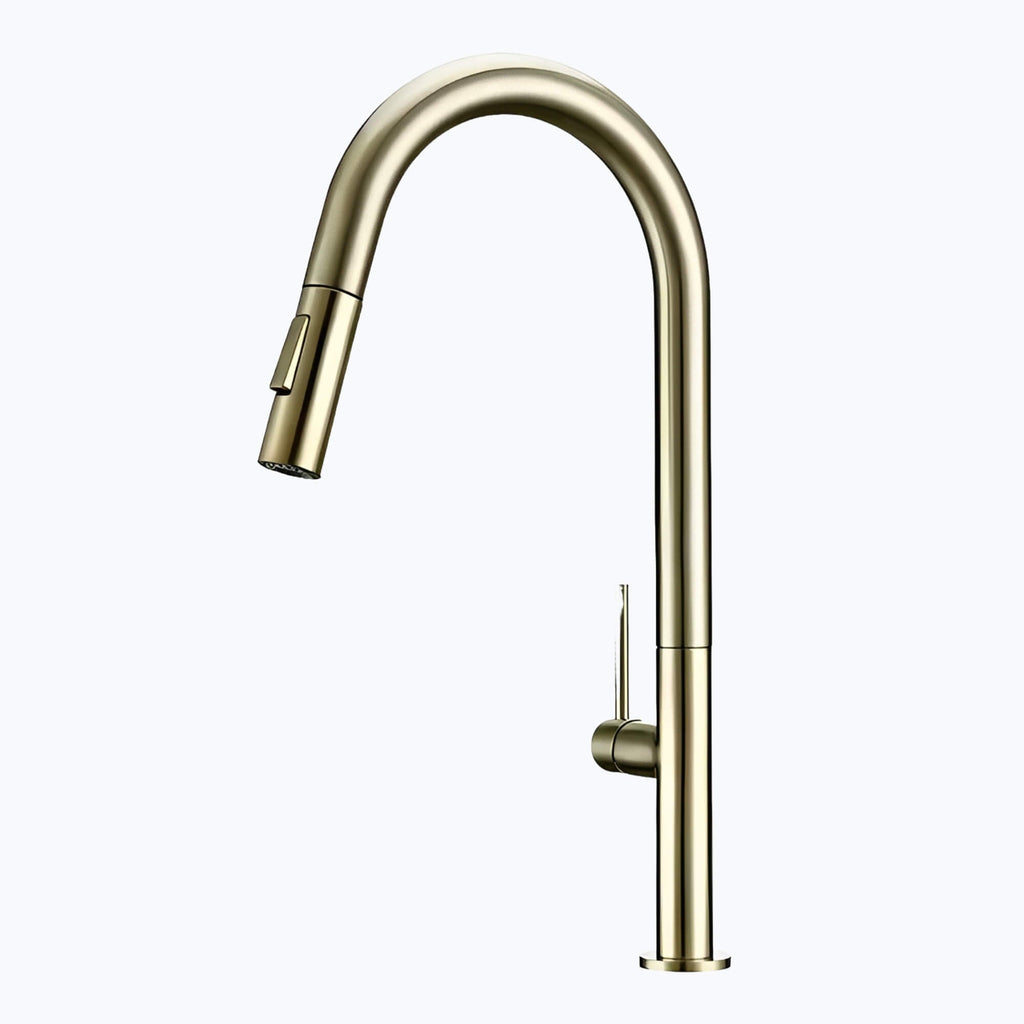 Robinet de cuisine avec douchette extractible design  Le Mitigeur