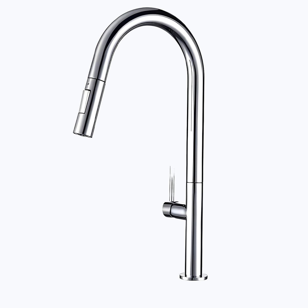 Robinet de cuisine avec douchette extractible design  Le Mitigeur