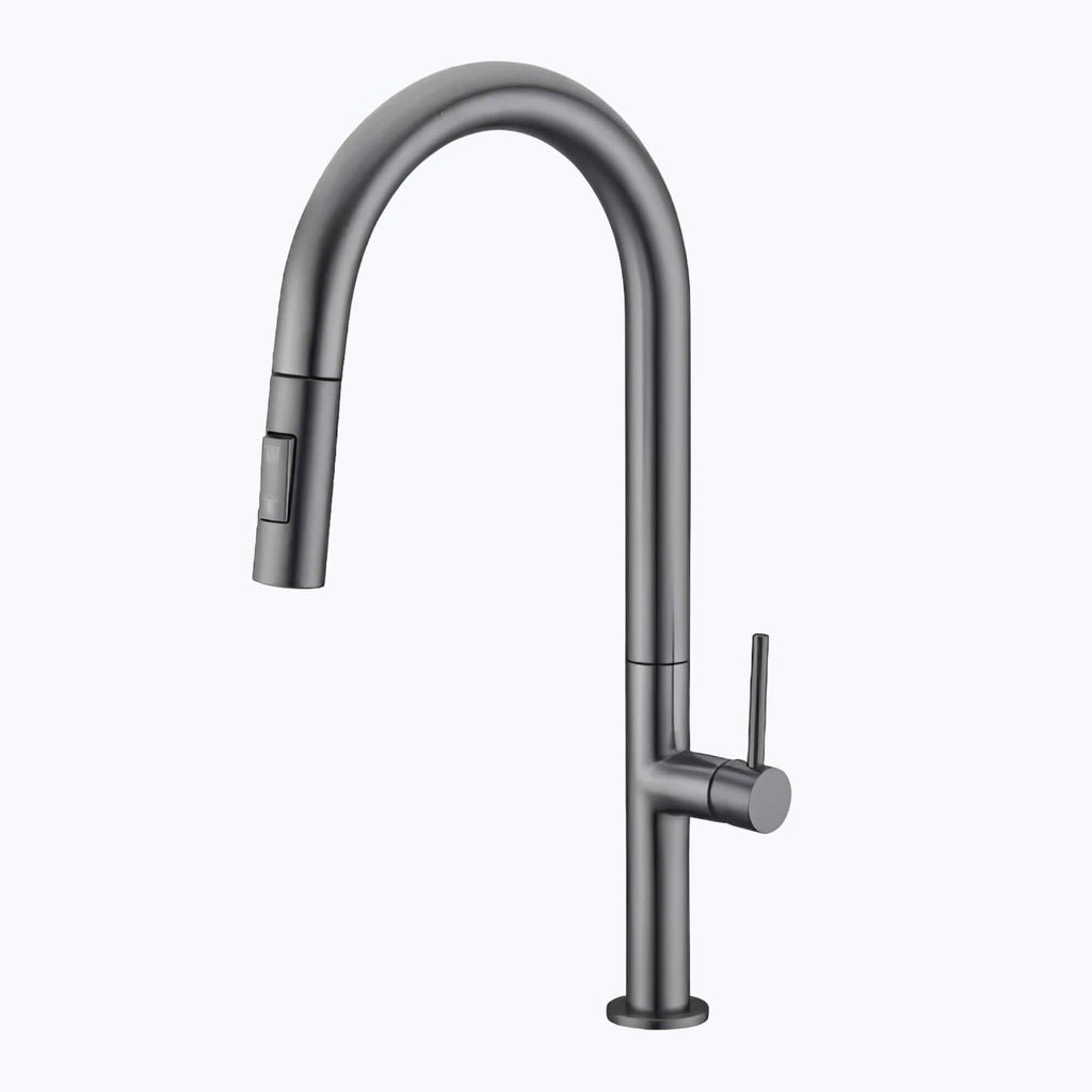 Robinet de cuisine avec douchette extractible design  Le Mitigeur