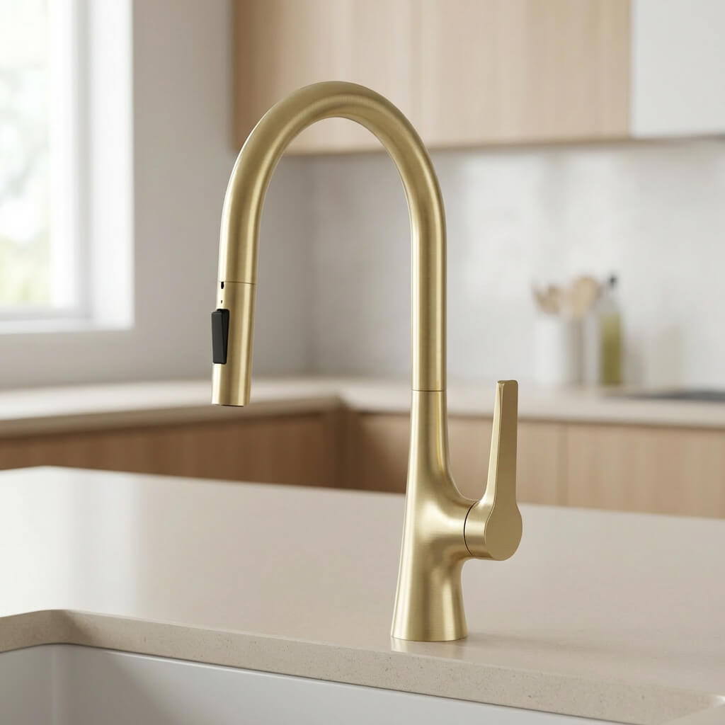 Robinet de cuisine à douchette extractible
