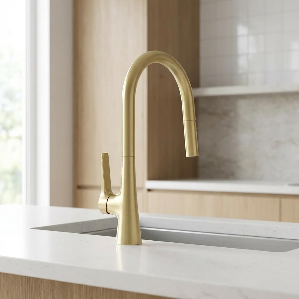 Robinet de cuisine à douchette extractible