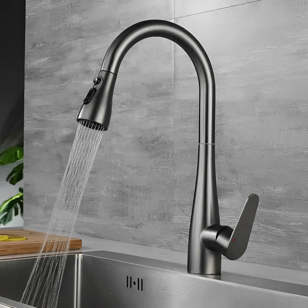 Robinet de cuisine - Douchette extractible 360°  Le Mitigeur