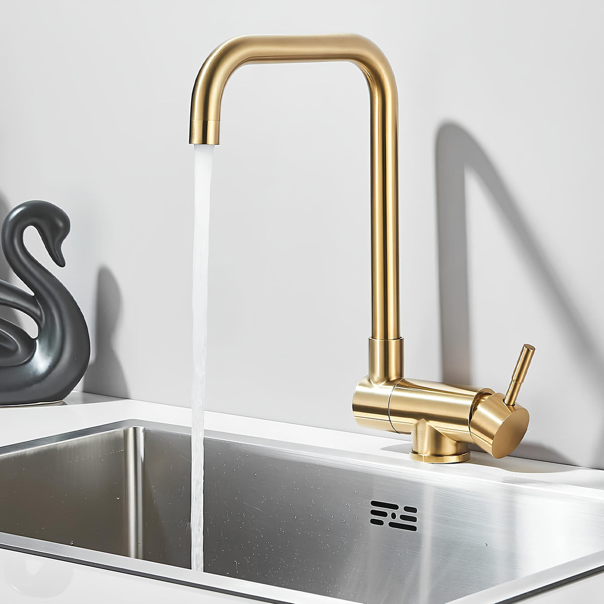 Robinet de cuisine rabattable - pratique et design  Le Mitigeur