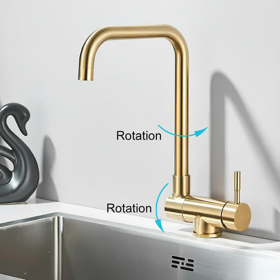 Robinet de cuisine rabattable - pratique et design  Le Mitigeur