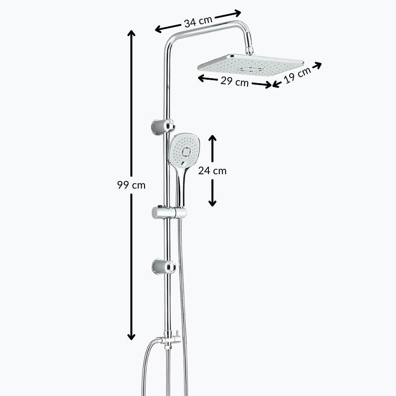 Robinet de douche – au style contemporain