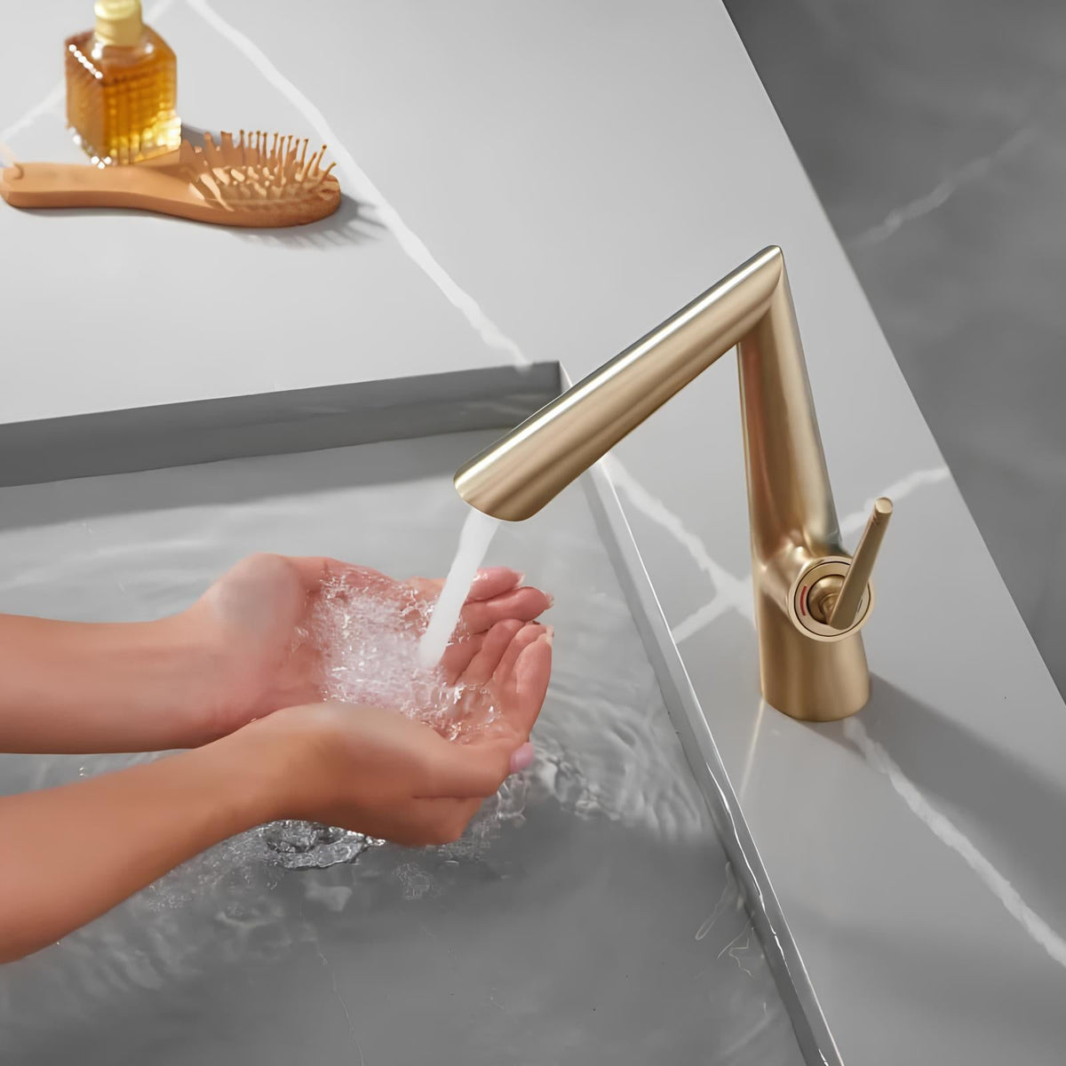 Robinet de lavabo contemporain  Le Mitigeur