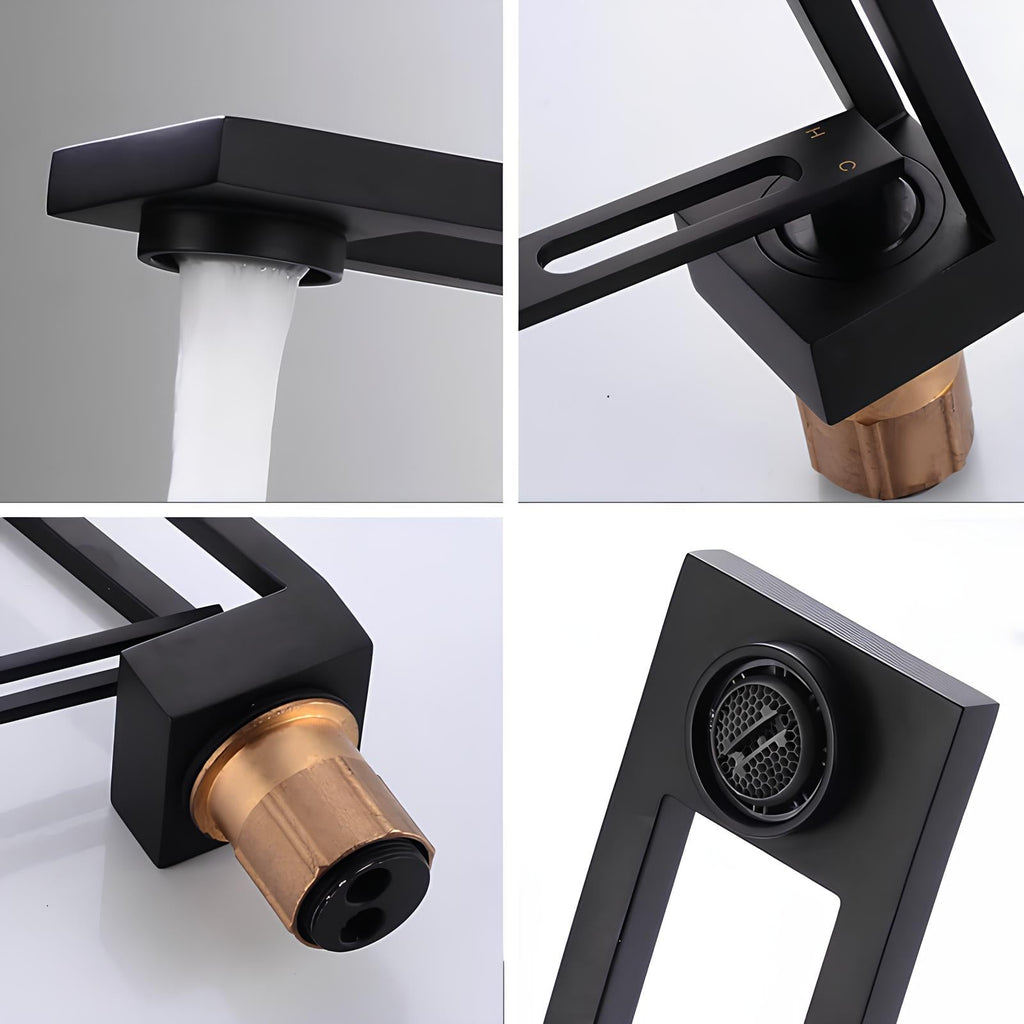 Robinet de lavabo – au style contemporain