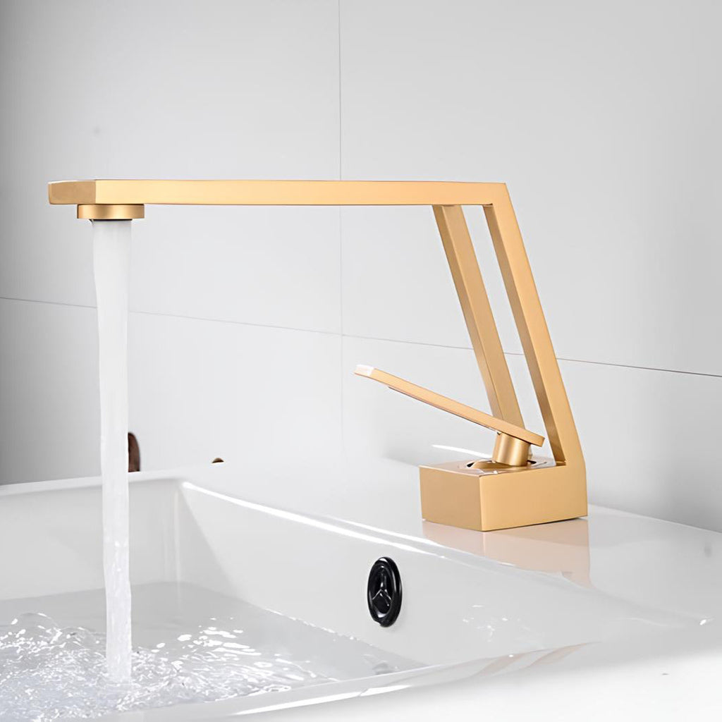 Robinet de lavabo – au style contemporain