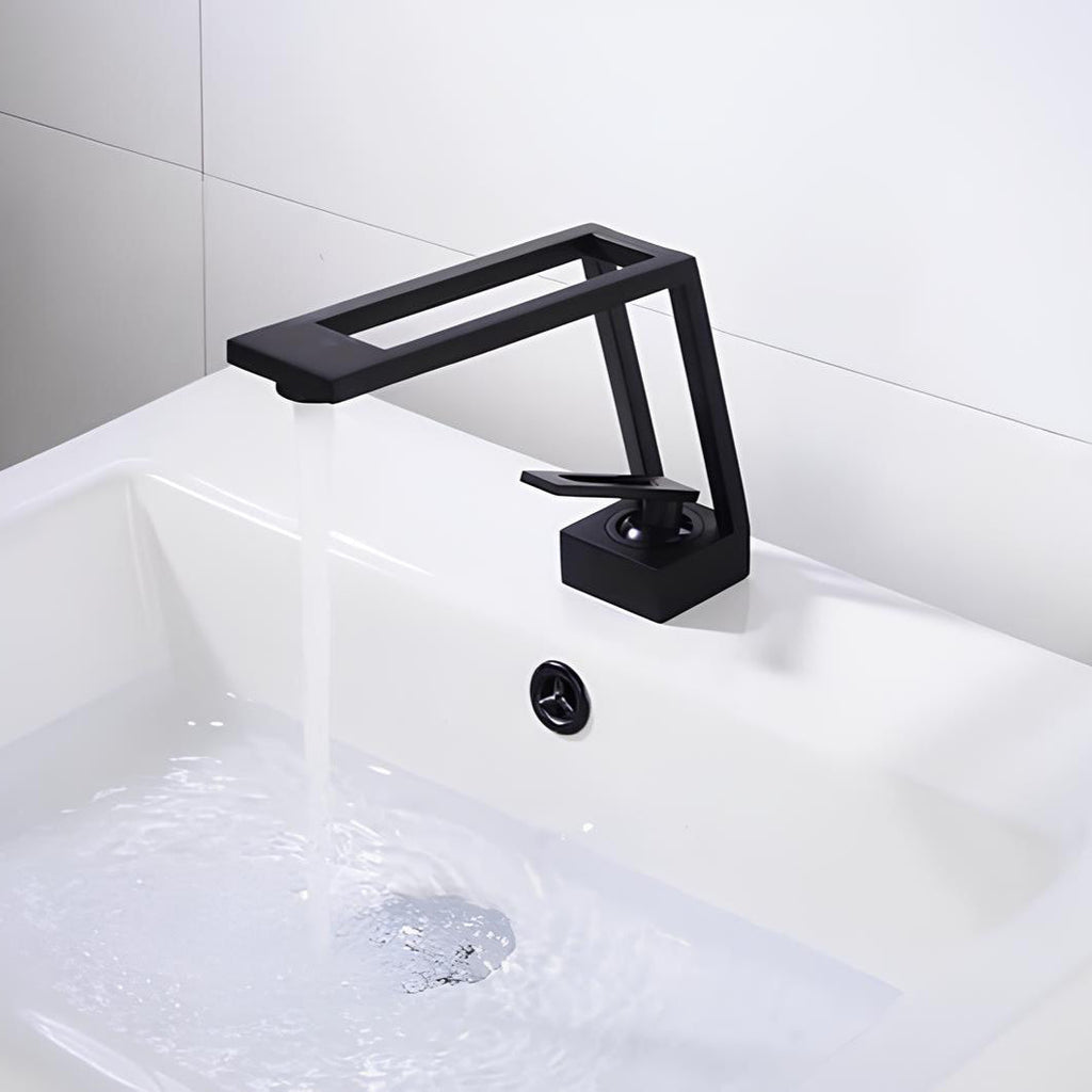 Robinet de lavabo – au style contemporain
