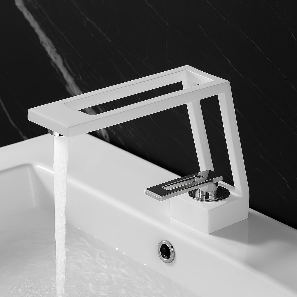 Robinet de lavabo – au style contemporain