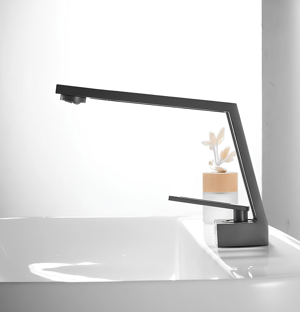 Robinet de lavabo – au style contemporain