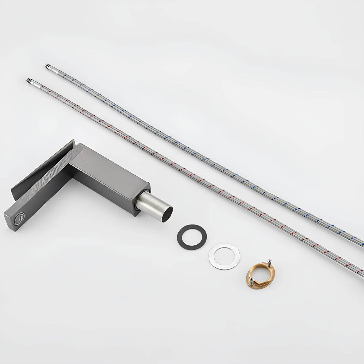 Robinet de lavabo en laiton – mitigeur compact au design épuré  Le Mitigeur