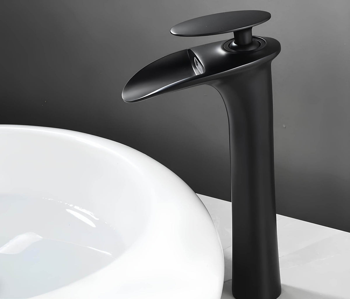 Robinet de vasque moderne - Style cascade  Le Mitigeur