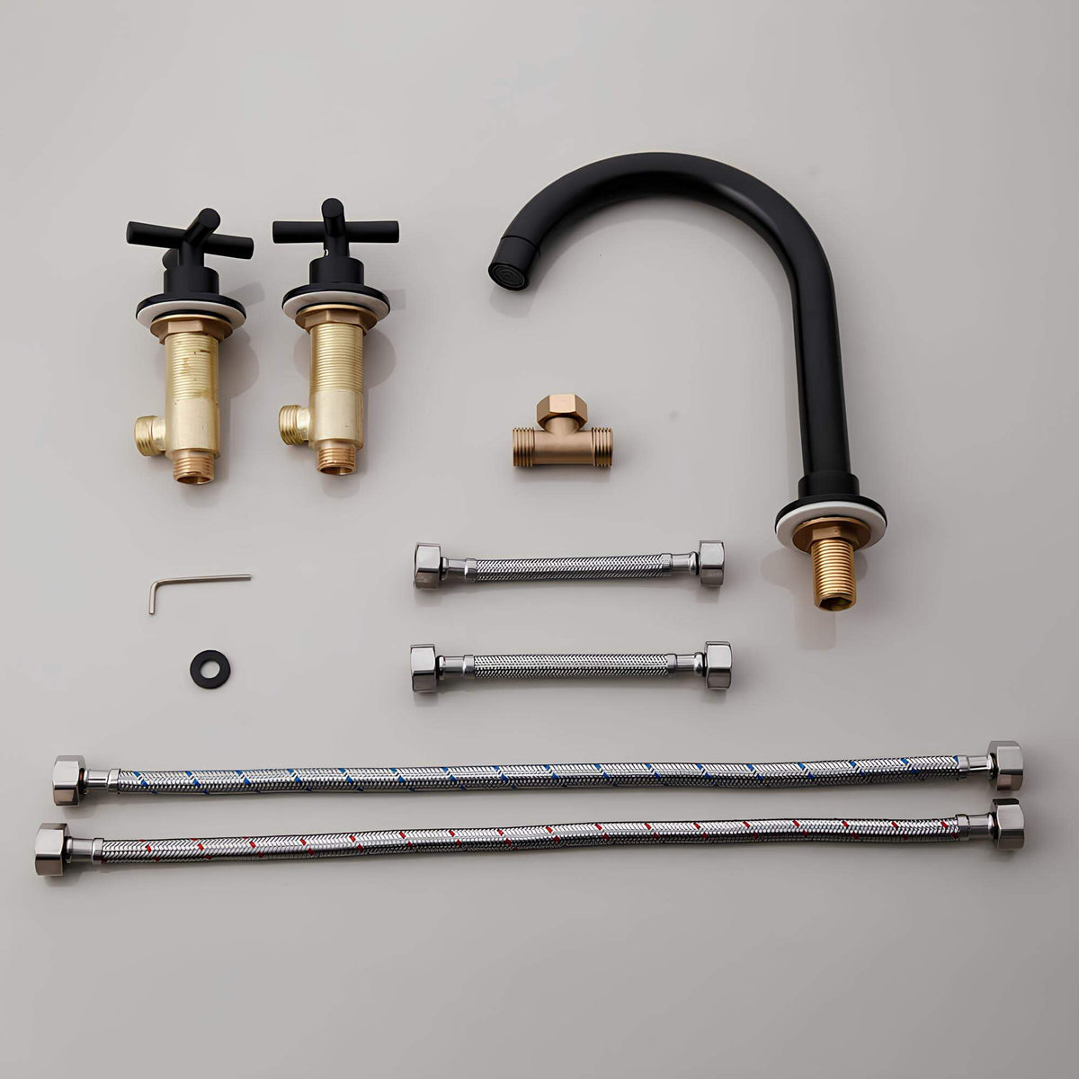 Robinet lavabo 3 trous  – Style moderne  Le Mitigeur