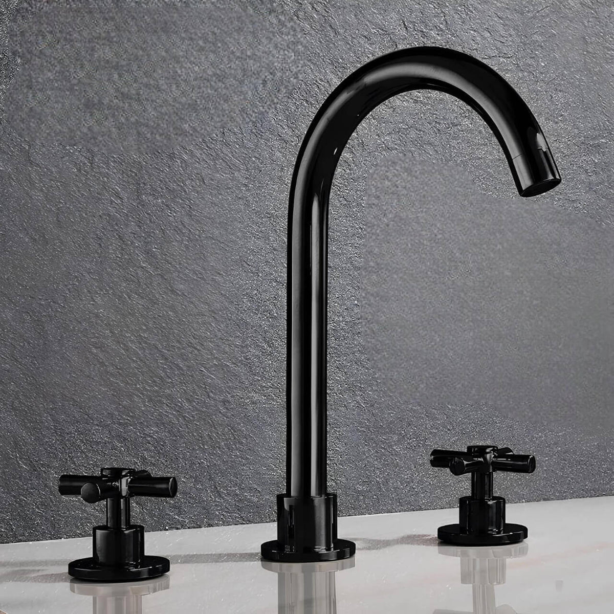 Robinet lavabo 3 trous  – Style moderne  Le Mitigeur