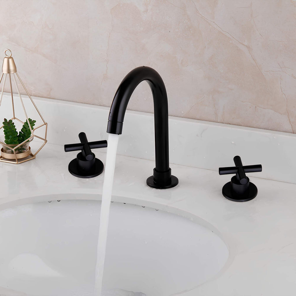 Robinet lavabo 3 trous  – Style moderne  Le Mitigeur