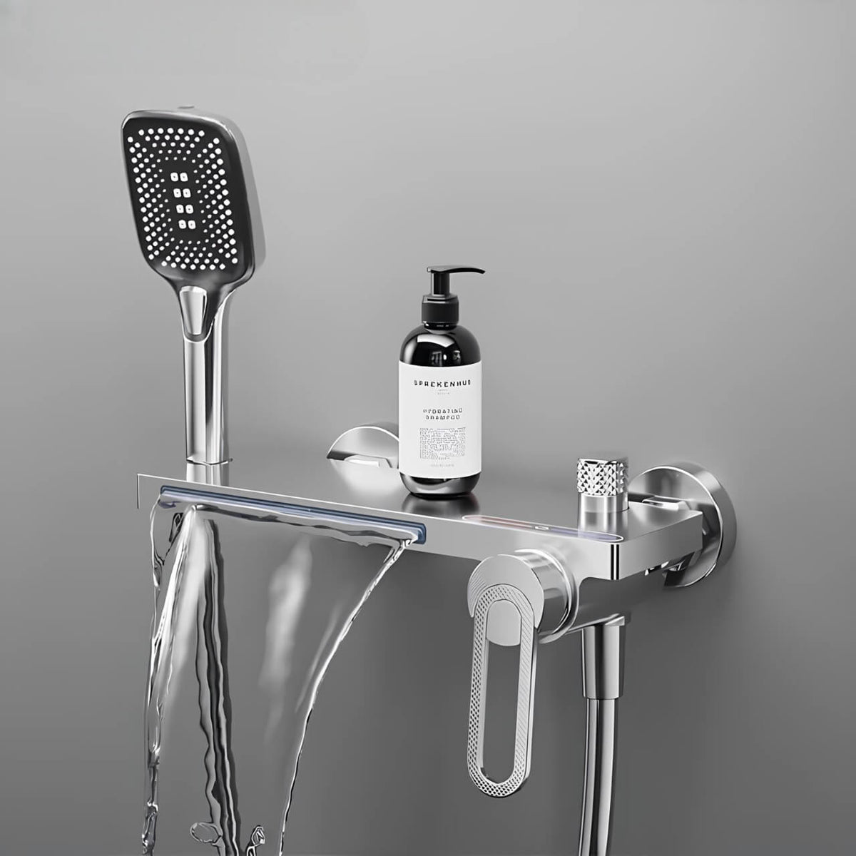 Robinet douche baignoire mural avec douchette  Le Mitigeur