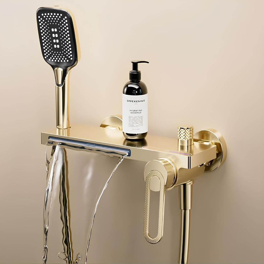 Robinet douche baignoire mural avec douchette  Le Mitigeur